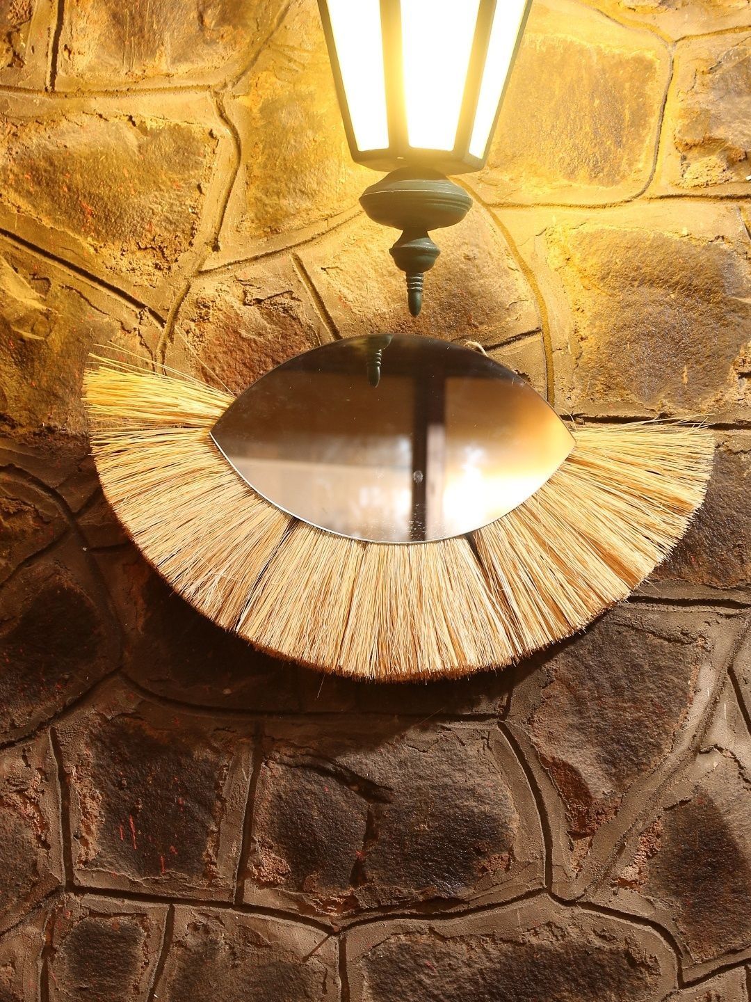 Revive Home Eye Shaped Glass Wall Mirror-image-22
