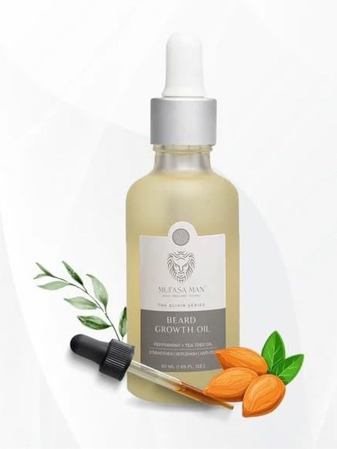 MUFASA MAN Beard Growth Oil With Rosemary & Tea Tree - 50 ml-image-29