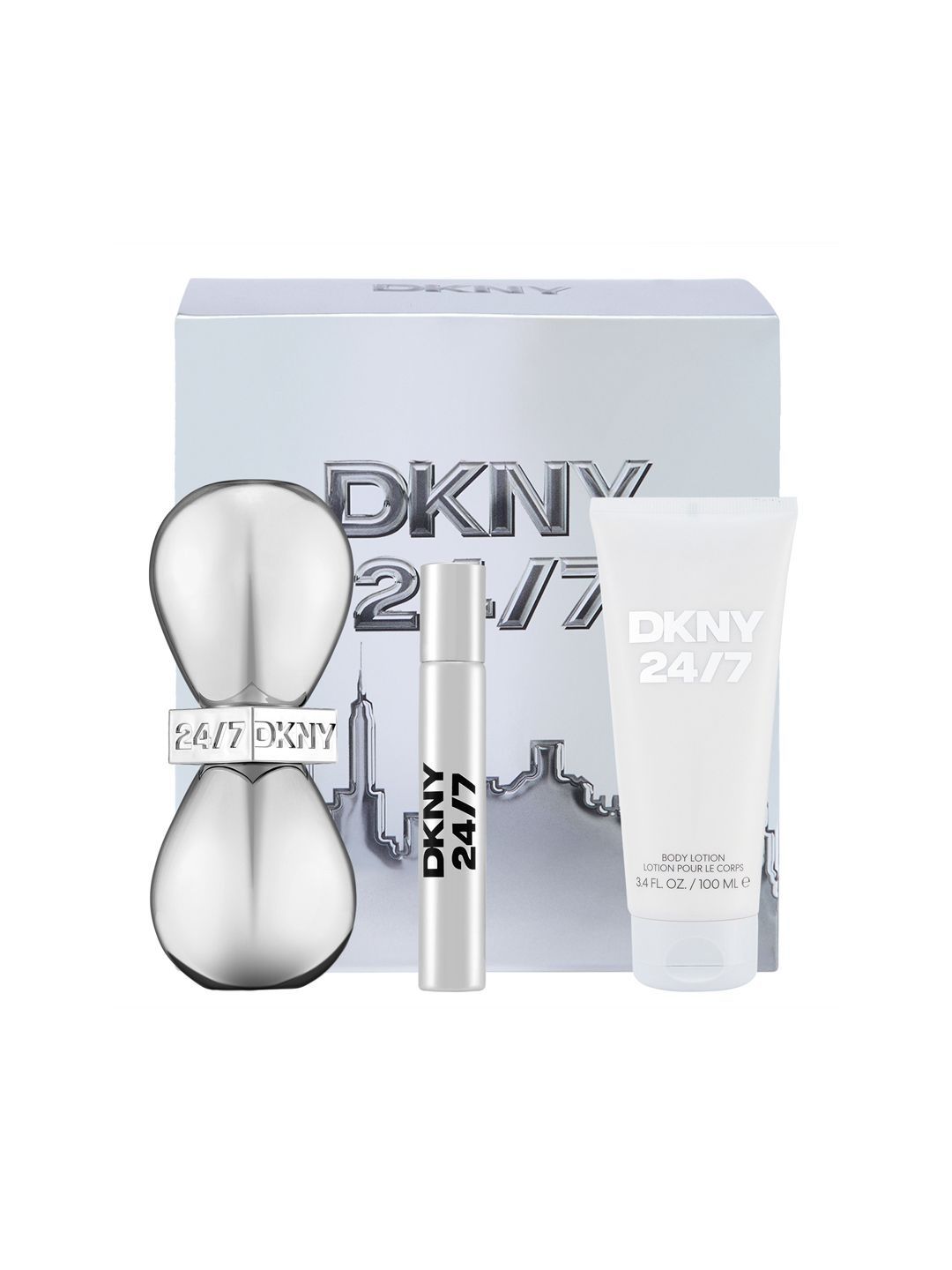 DKNY Set Of 3 Long-Lasting Eau De Parfum - 100 ml & 15 ml And Body Lotion - 100 ml-picture-47