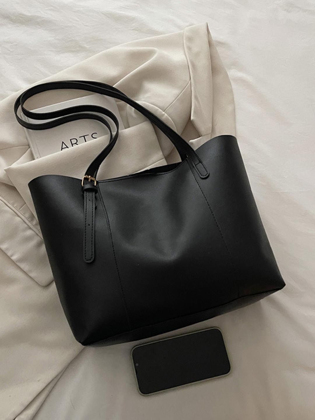 Lara Karen PU Shopper Tote Bag-picture-30