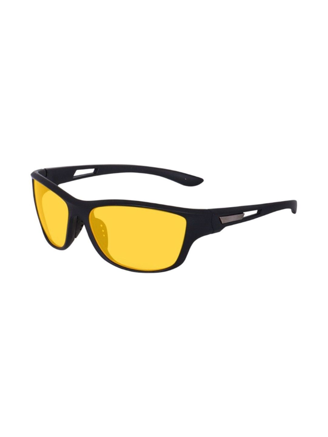 Elligator Men Yellow Lens & Black Square Sunglasses with-picture-44