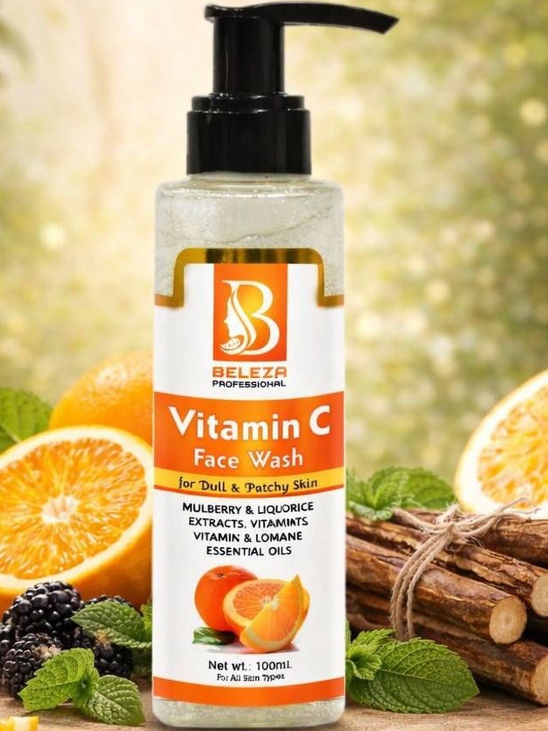 Beleza Professional Vitamin C Face Wash 100 ml-picture-19