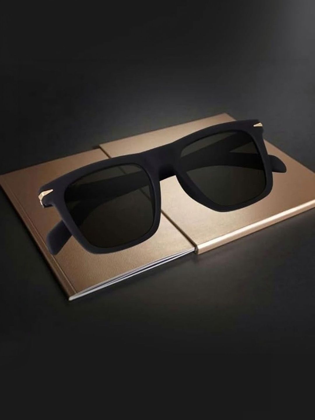 Elligator Men Black Lens & Black Square Sunglasses with-picture-41