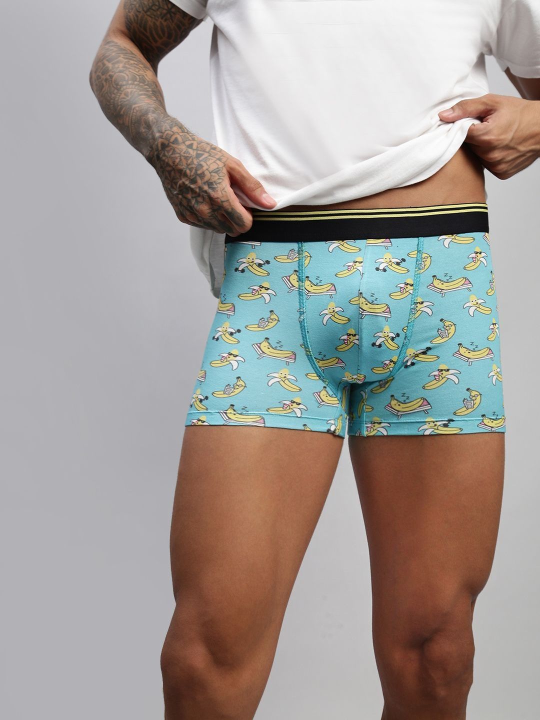 HAYU Men Pack of 2 Modal Printed Trunks-picture-30