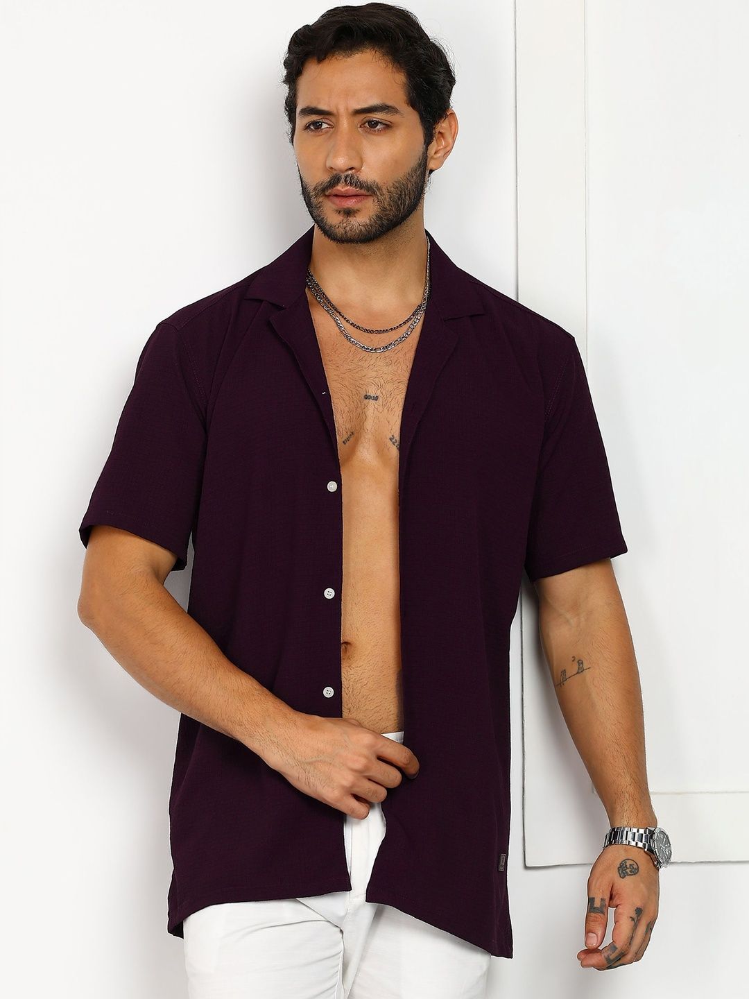 FUBAR Men Slim Fit Casual Shirt-picture-38
