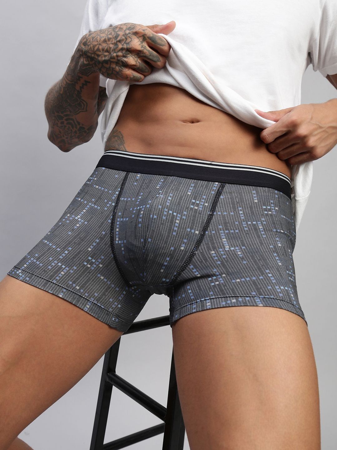 HAYU Men Pack of 2 Modal Printed Trunks-picture-58