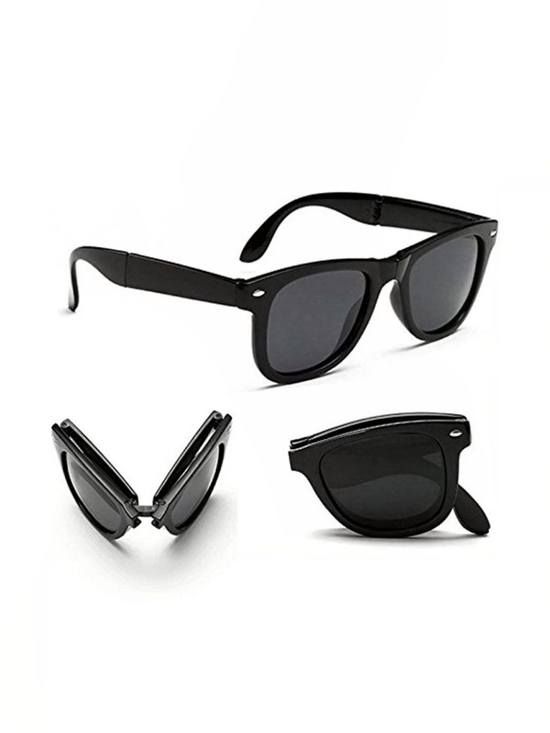 Elligator Men Black Lens & Black Square Sunglasses with-picture-48