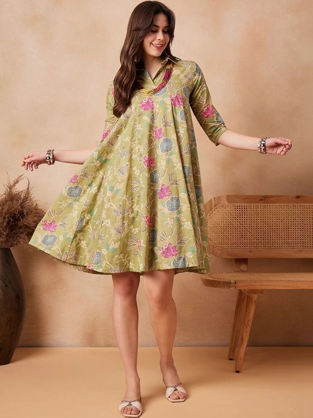 UGMAZ Floral Print Top-picture-46