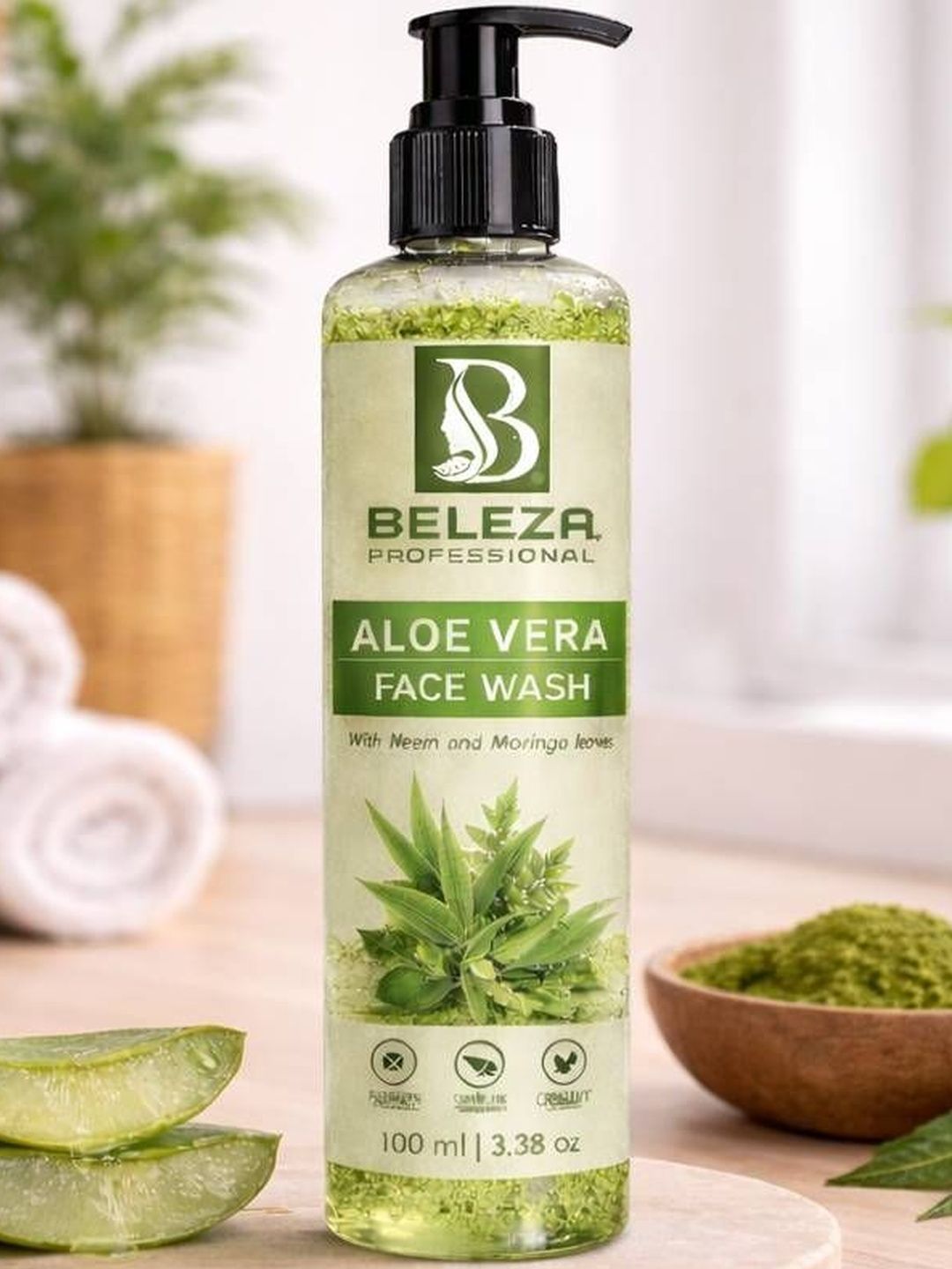 Beleza Professional Aloe Vera Face Wash - 100 ml-picture-16