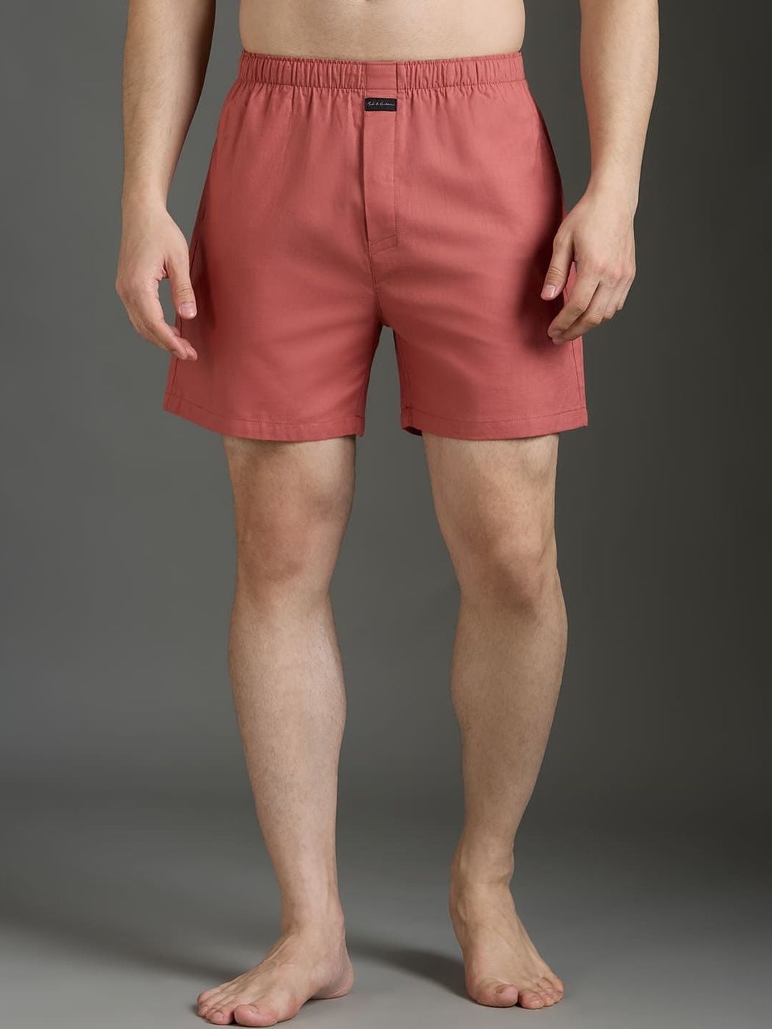 Mast & Harbour Men Pack Of 2 Pure Cotton Mid-Rise Boxer-image-43