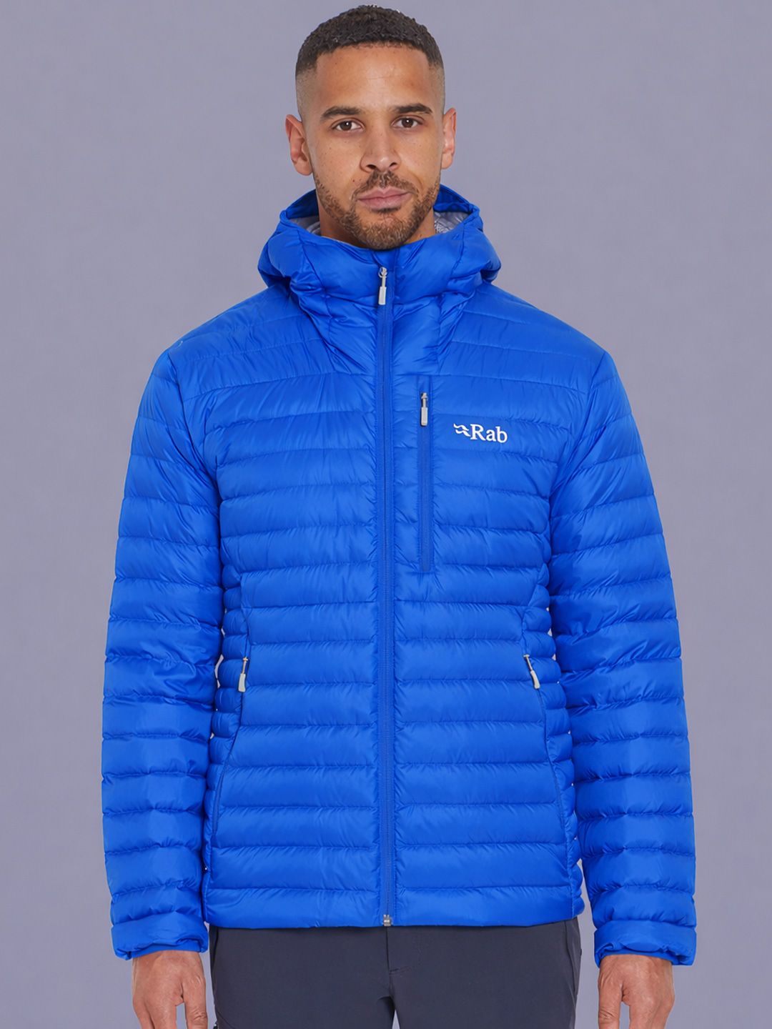 Rab Maya Blue Microlight Alpine Down Jacket-image-1