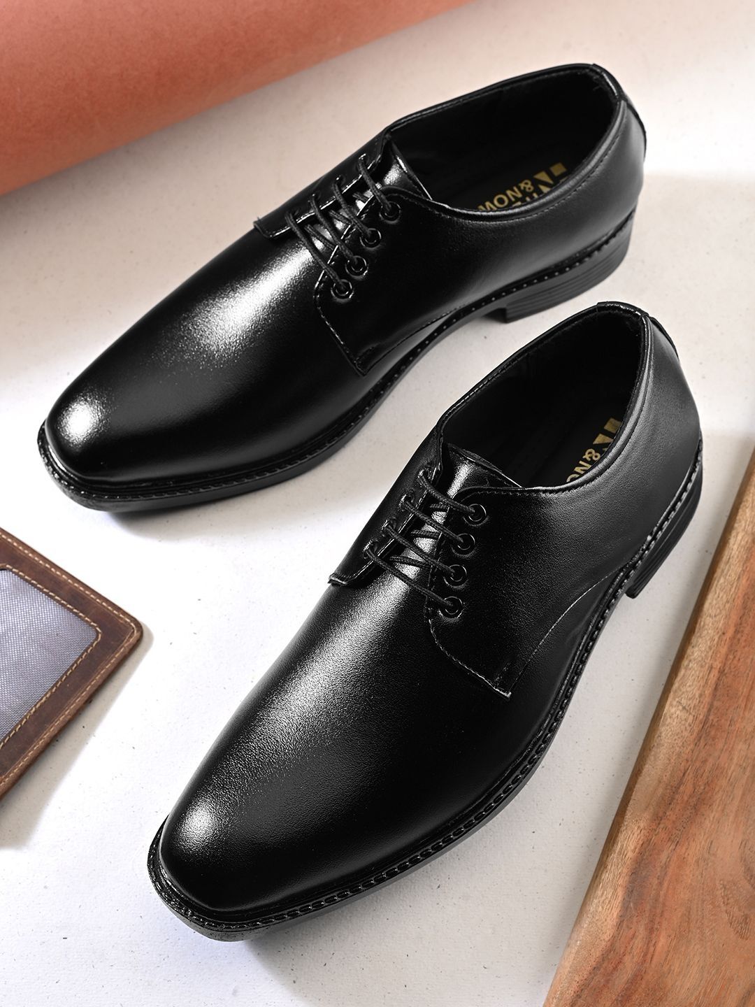 HERE&NOW Men Lace-Ups Formal Derbys-picture-32
