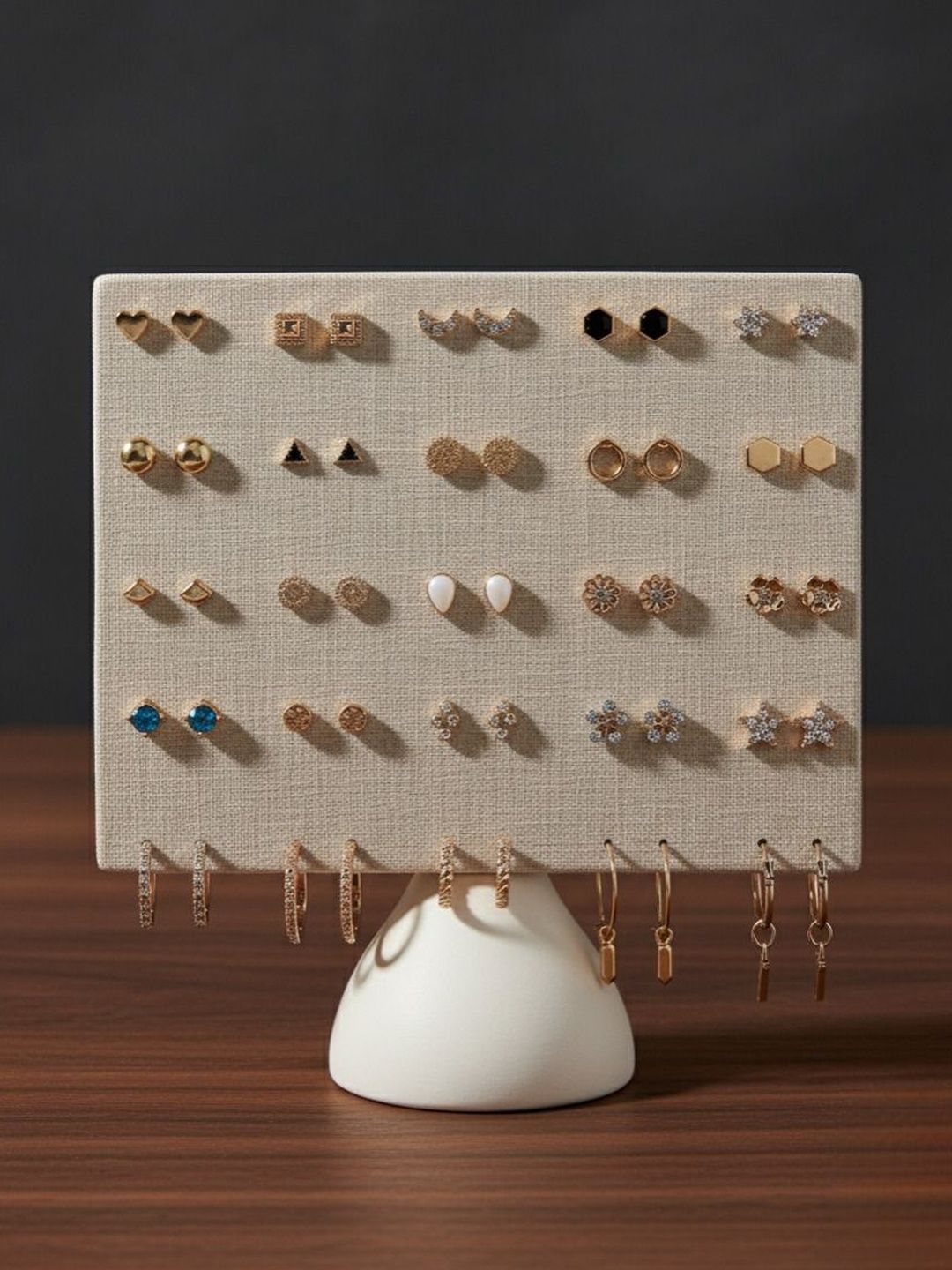 Zaphariq Geometric Studs Earrings-picture-19