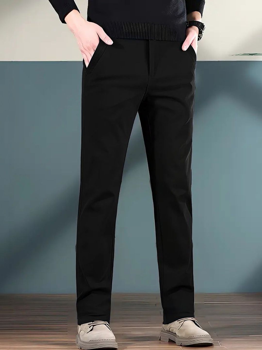 R.Code by The Roadster Life Co. Men High-Rise Trousers-picture-22