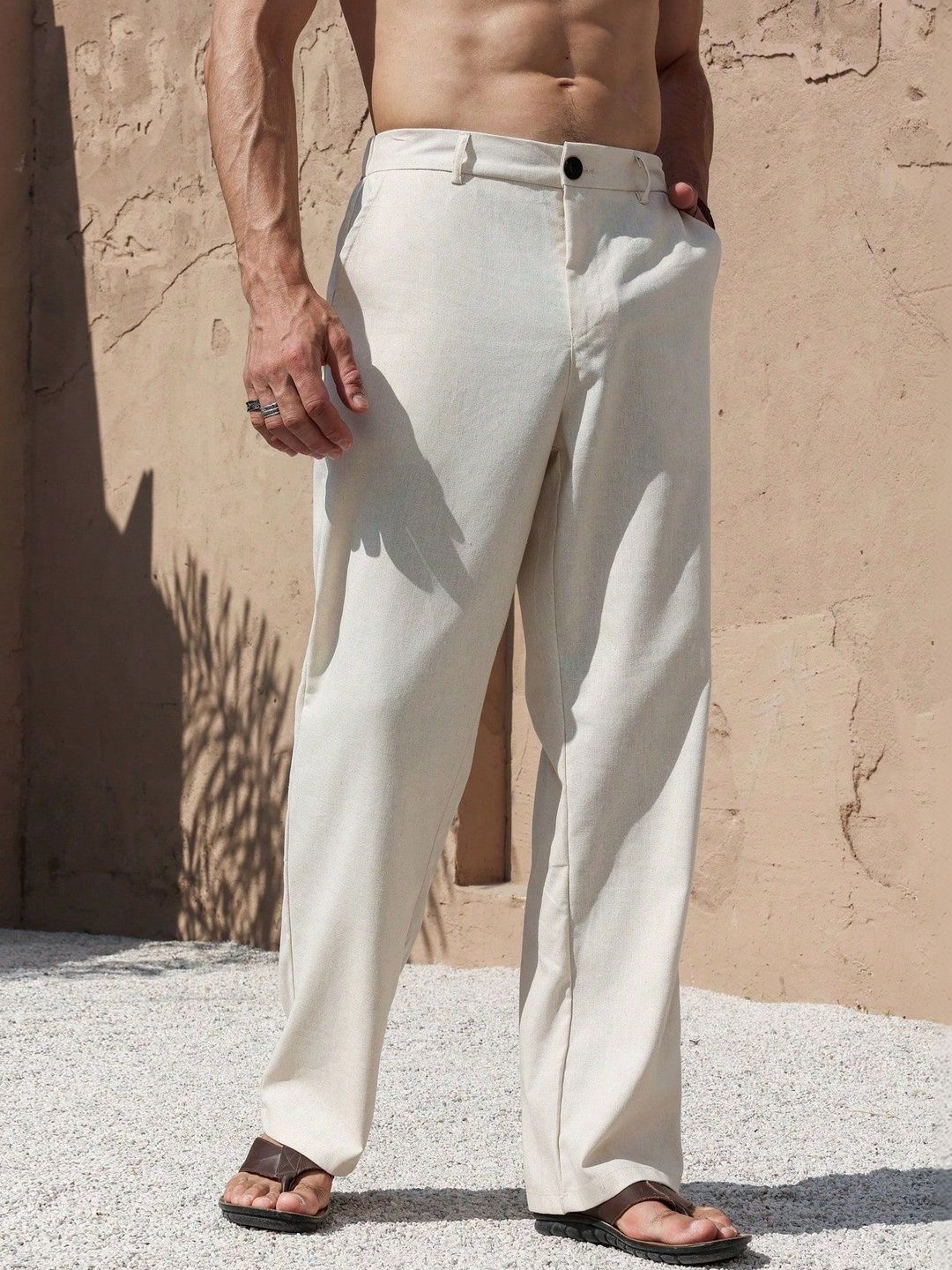 R.Code by The Roadster Life Co. Men High-Rise Trousers-picture-33