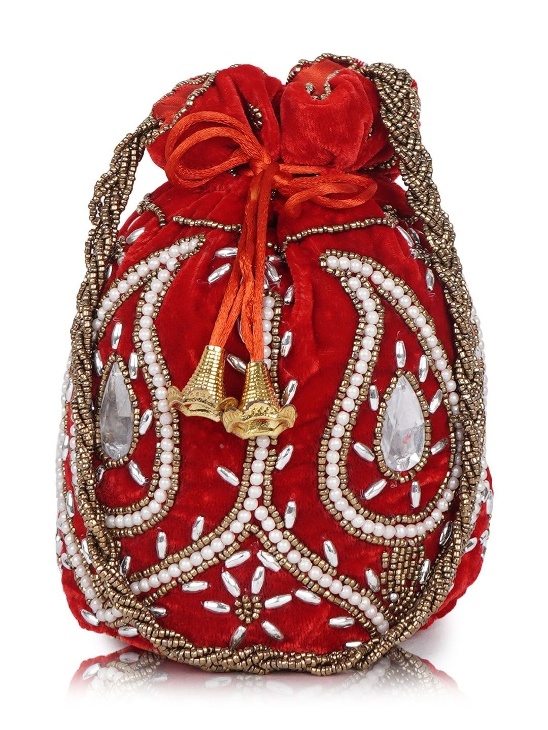 ROLEXO Embellished Potli Clutch-picture-22