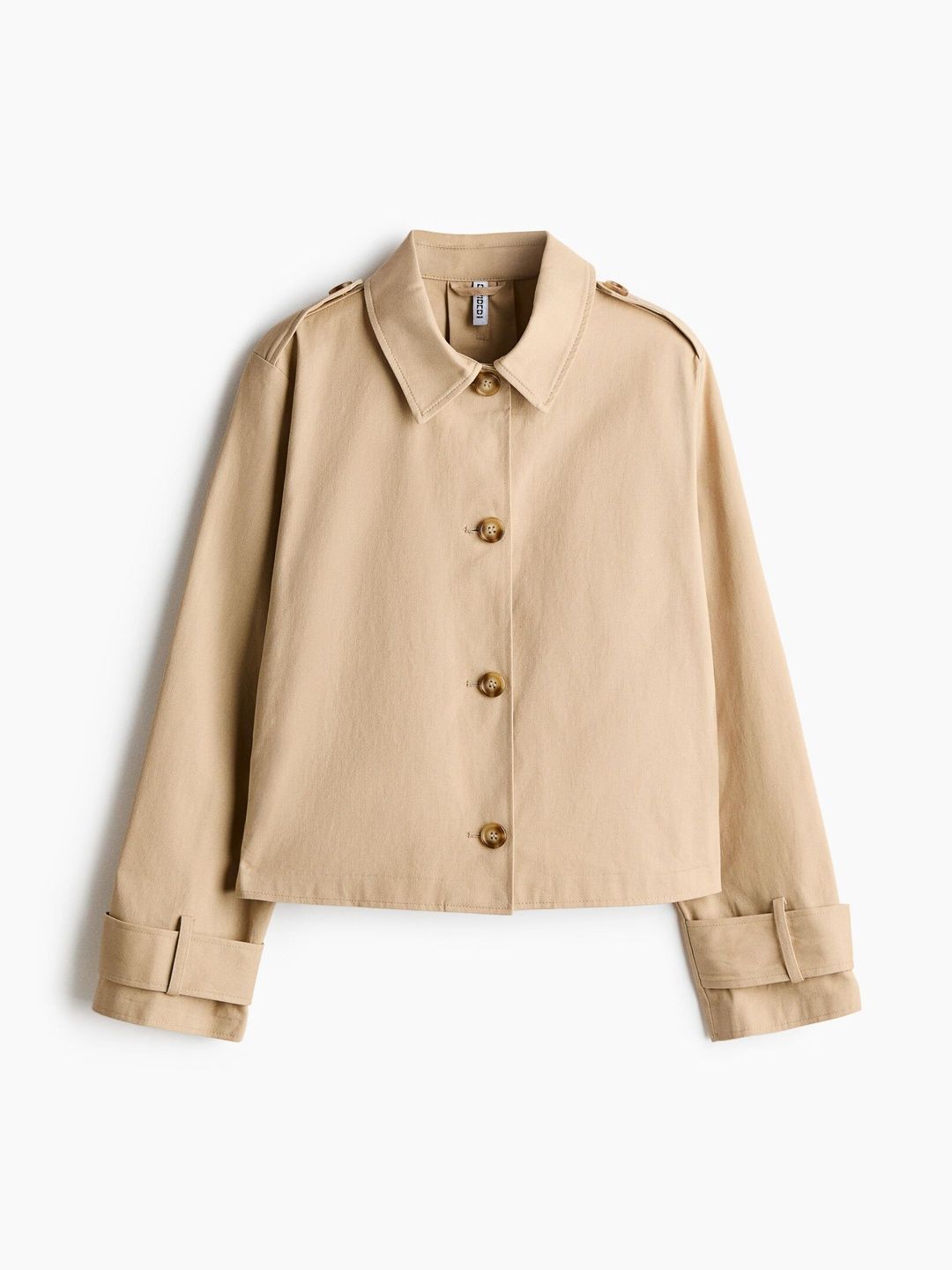H&M Trench-Look Cotton Jacket