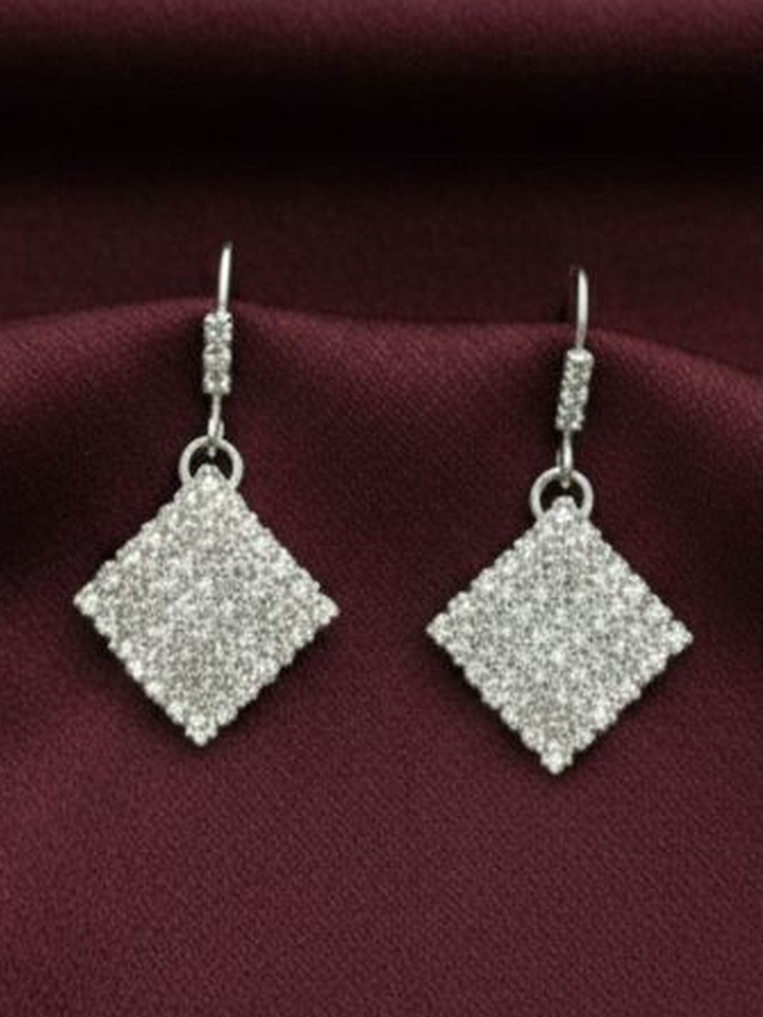SZN Diamond Shaped Drop Earrings-picture-15