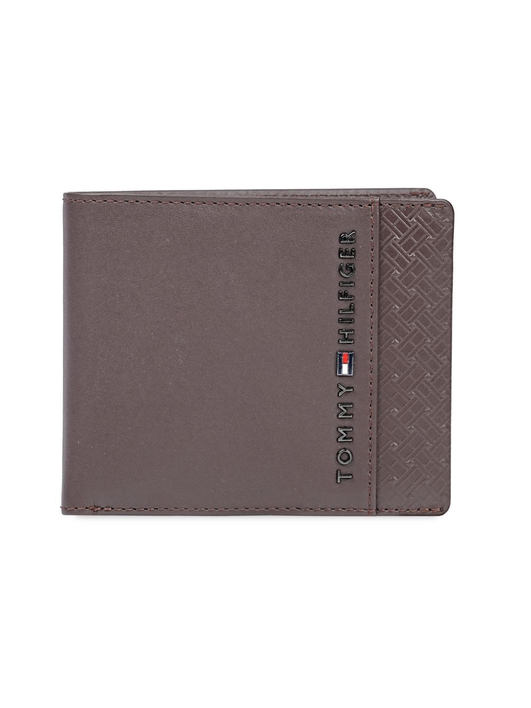 Tommy Hilfiger Men Textured Leather Two Fold Wallet-picture-23