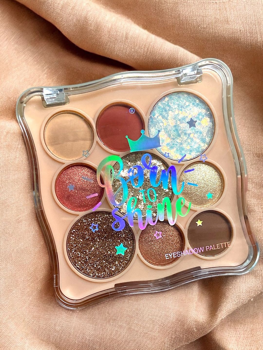 color strokes Born To Shine 9 Shades Eyeshadow Palette-picture-56