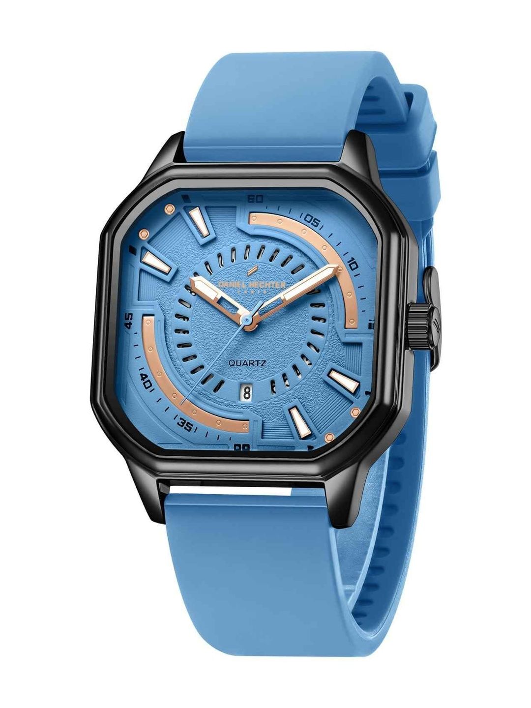 Daniel Hechter Men Dial & Straps Analogue Date Aperture Watch DHM1003-09-picture-9