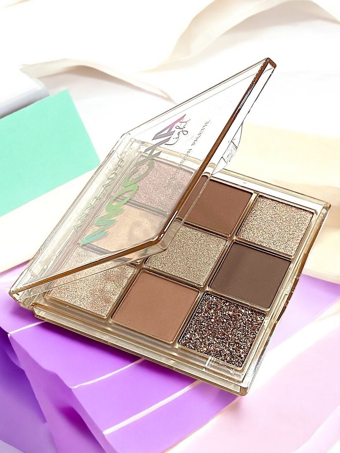 color strokes Mocha Light 9 Shades Eyeshadow Palette -16.8 g-Shade 01-image-18