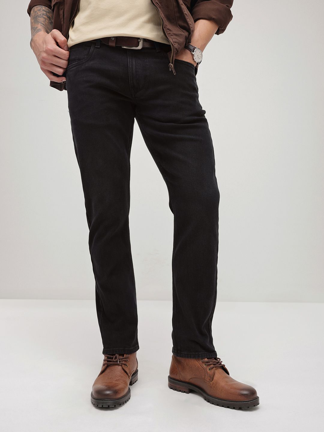 The Roadster Life Co. Men Slim Fit Stretchable Jeans-image-28