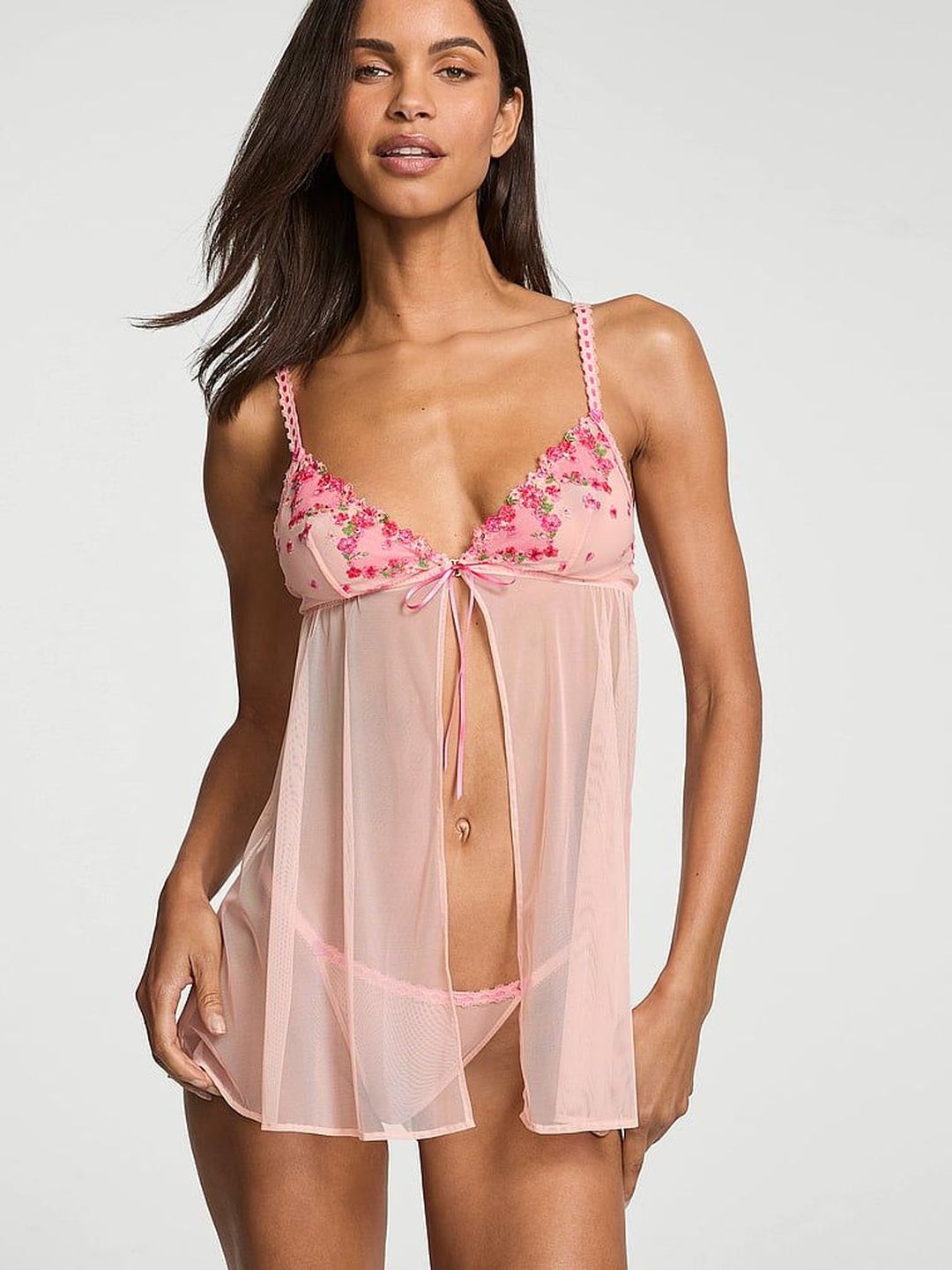 Victoria's Secret Printed Baby Doll-picture-10