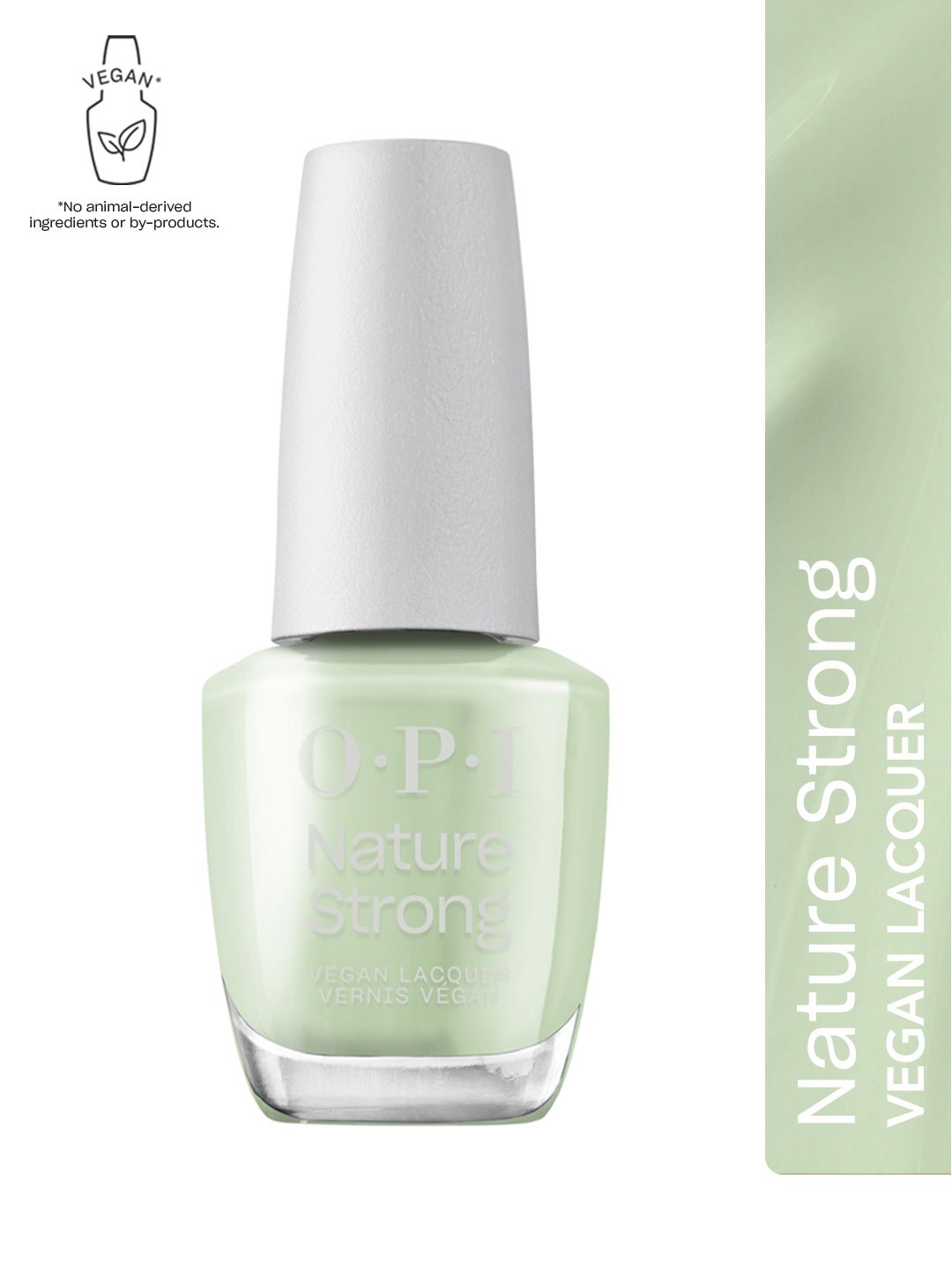 O.P.I Nature Strong Long Lasting & High-Shine Vegan Nail Lacquer 15ml - Sage It for Later-picture-49