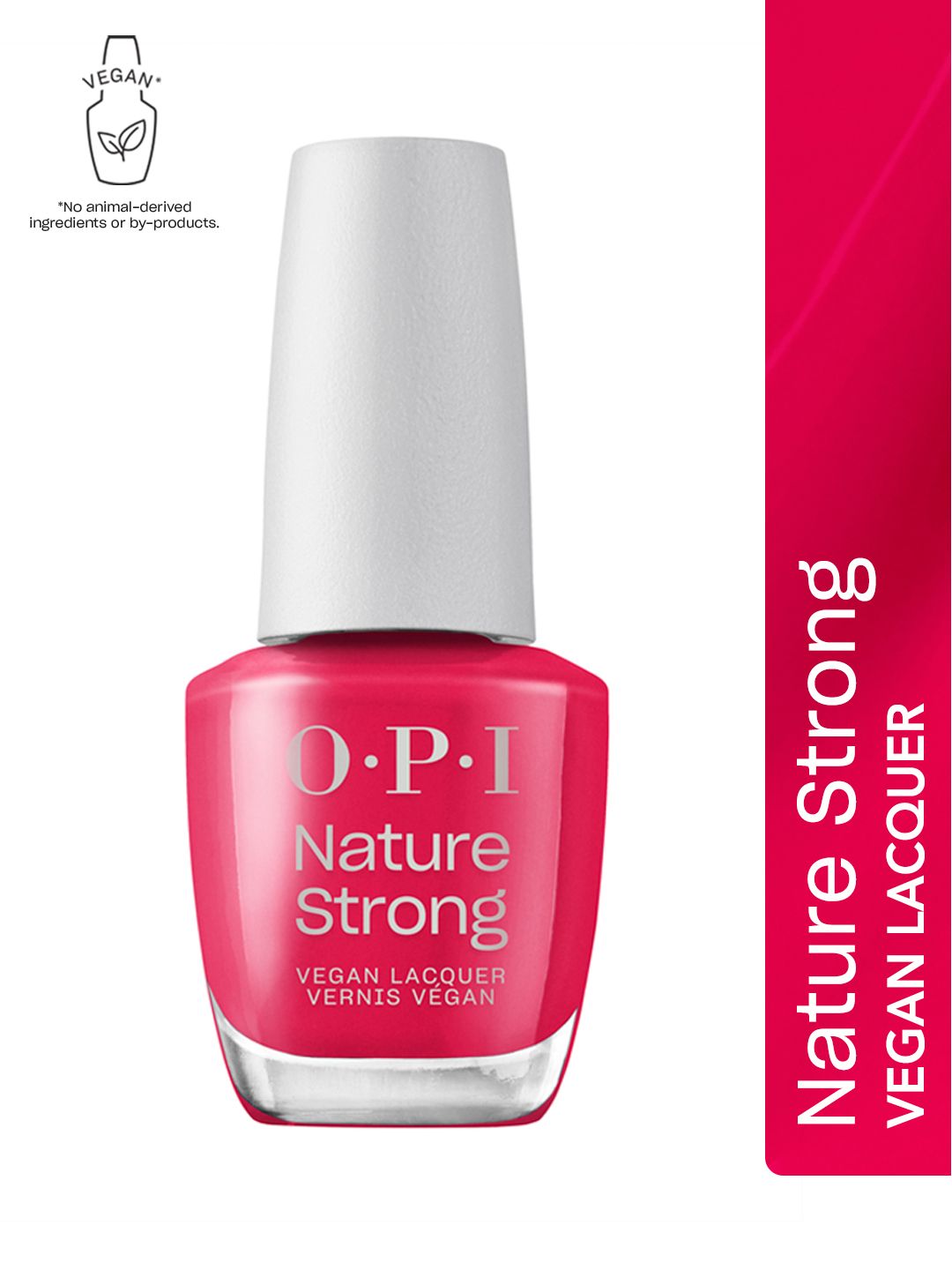 O.P.I Nature Strong Long Lasting High-Shine Vegan Nail Lacquer 15ml - Berry Pickin Season-picture-17