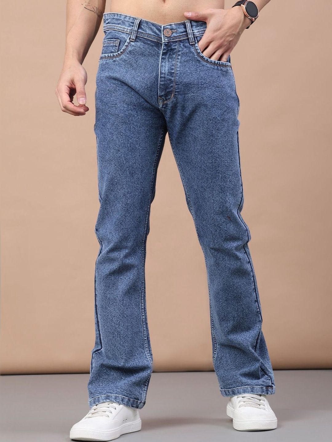 V-Mart Men Regular Fit Mid-Rise Stretchable Jeans-picture-14
