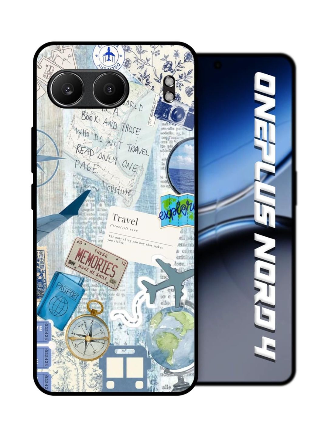 QRIOH Conversational Printed OnePlus Nord 4 5G Back Case Mobile Accessories-picture-45