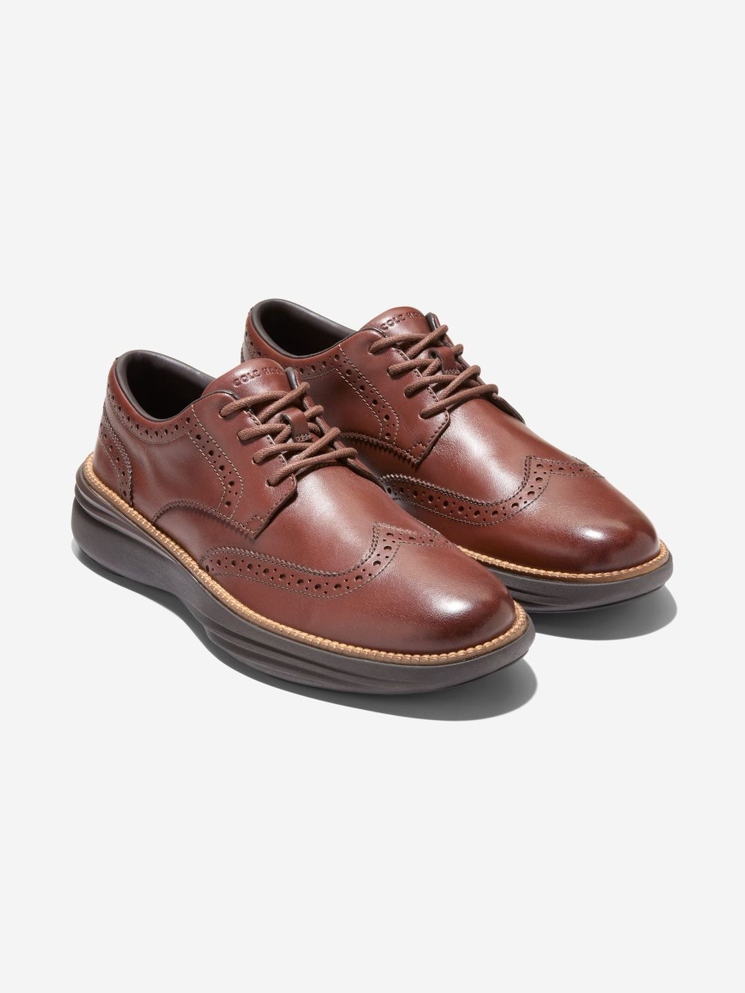 Cole Haan Men Perforations Leather Brogues-image-26