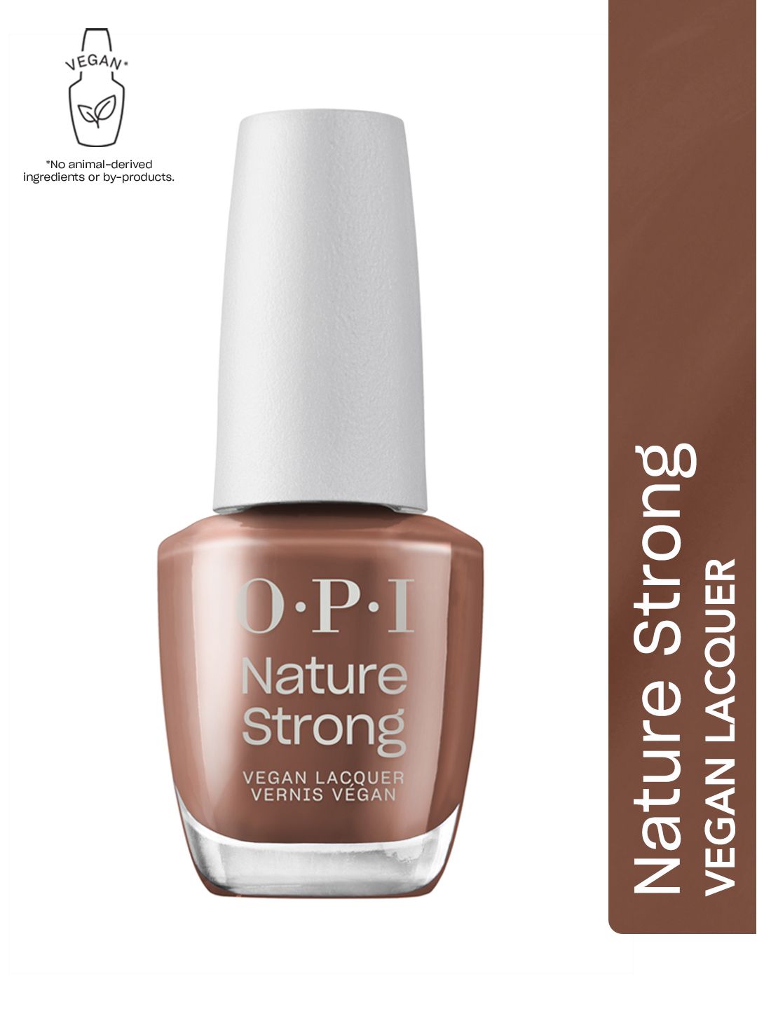 O.P.I Nature Strong High-Shine Vegan Nail Lacquer 15ml - Make My Bark on the World-image-28