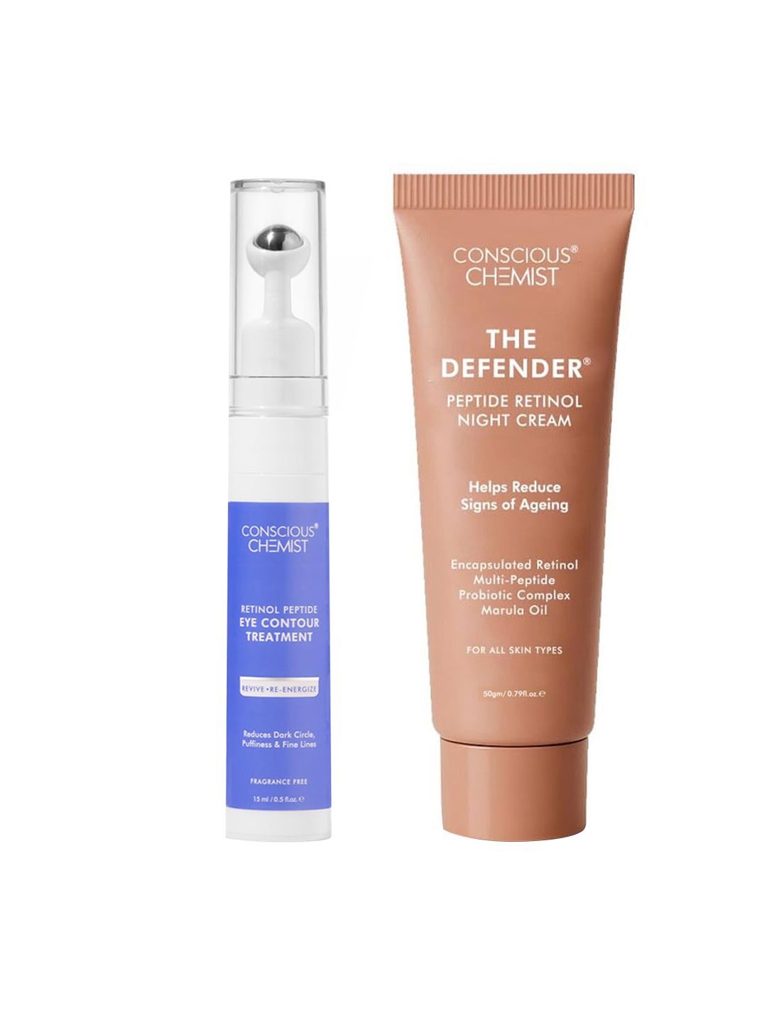 Conscious Chemist Set of The Defender Night Cream 50ml & Eye Contour Treatment Serum 15ml-picture-25