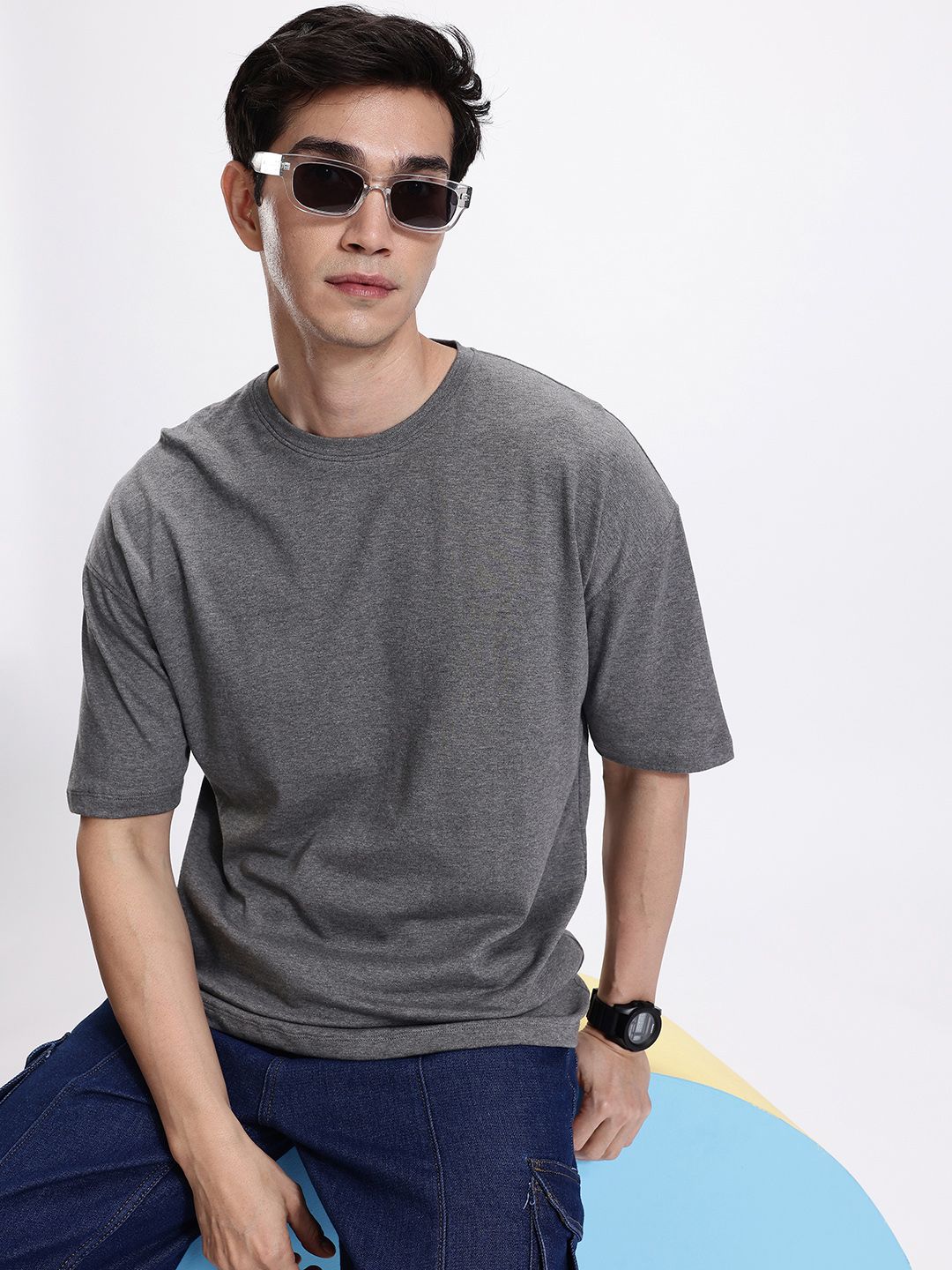 Kook N Keech Drop-Shoulder Sleeves Oversized T-shirt-picture-29