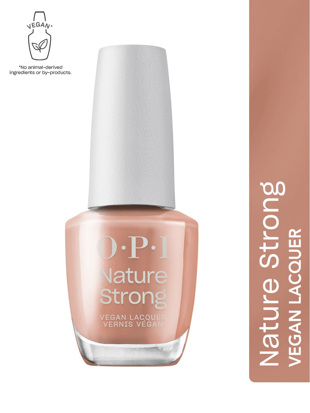 O.P.I Nature Strong Long Lasting High-Shine Vegan Nail Lacquer 15ml - Rooting For Hue-picture-34