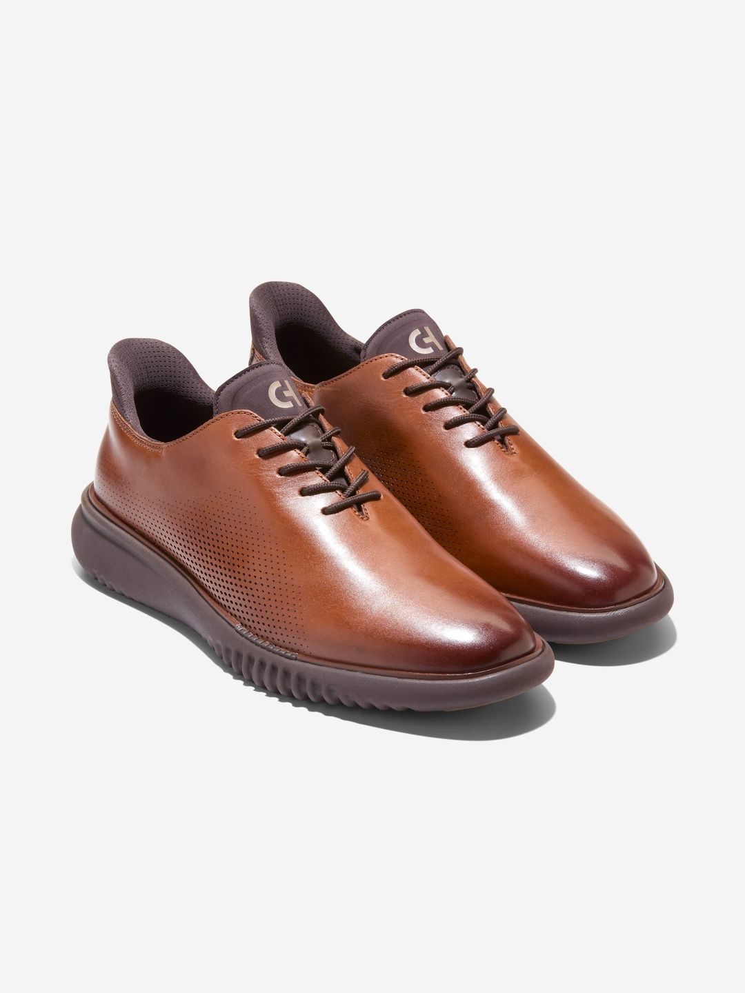 Cole Haan Men Perforations Leather Sneakers-picture-22