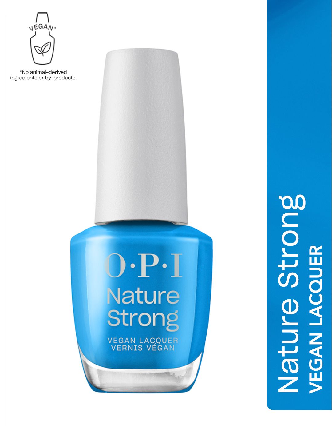 O.P.I Nature Strong Long Lasting Vegan Nail Lacquer 15ml - Fresh as a Blue Daisy-picture-52