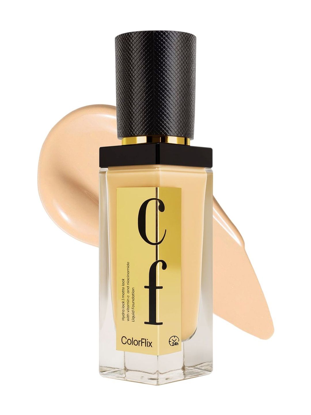 COLORFLIX SPF 25++ Hydra Matte Lock Foundation - 30 ml - Natural Glow-image-17