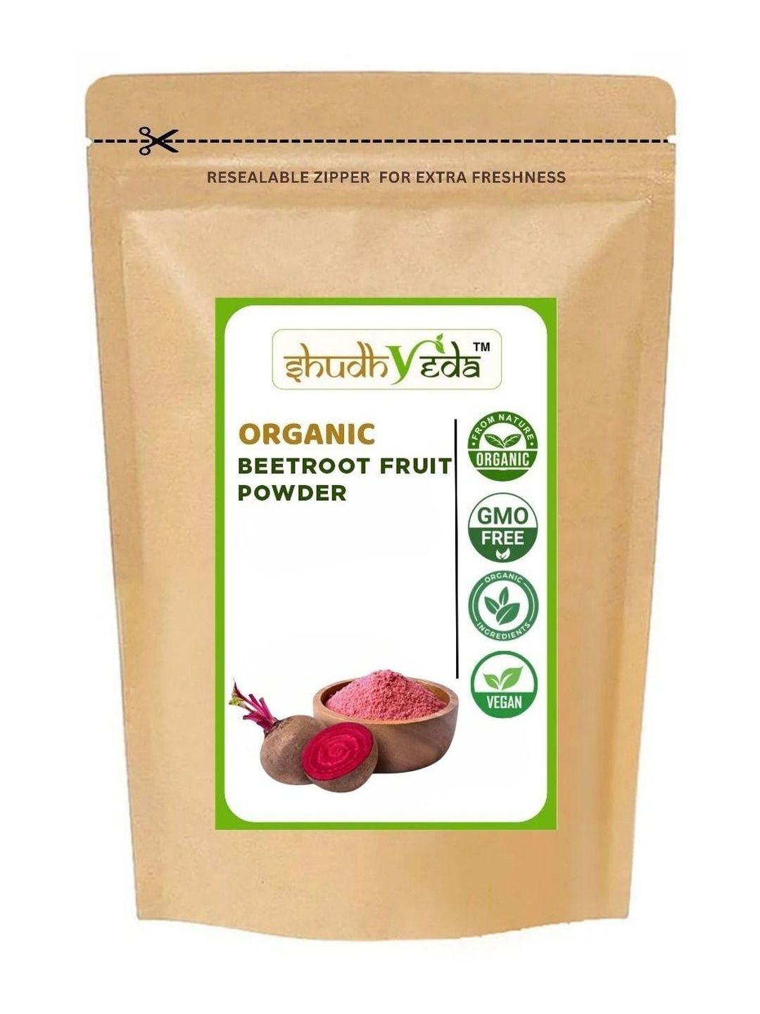 Shudhveda Organic Beetroot Powder - 450 g-image-41