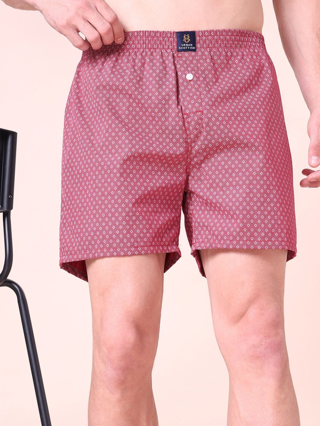 URBAN SCOTTISH Printed Pure Cotton Boxers-picture-15