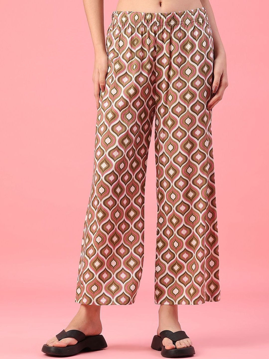 V-Mart Women Printed Palazzos-image-20