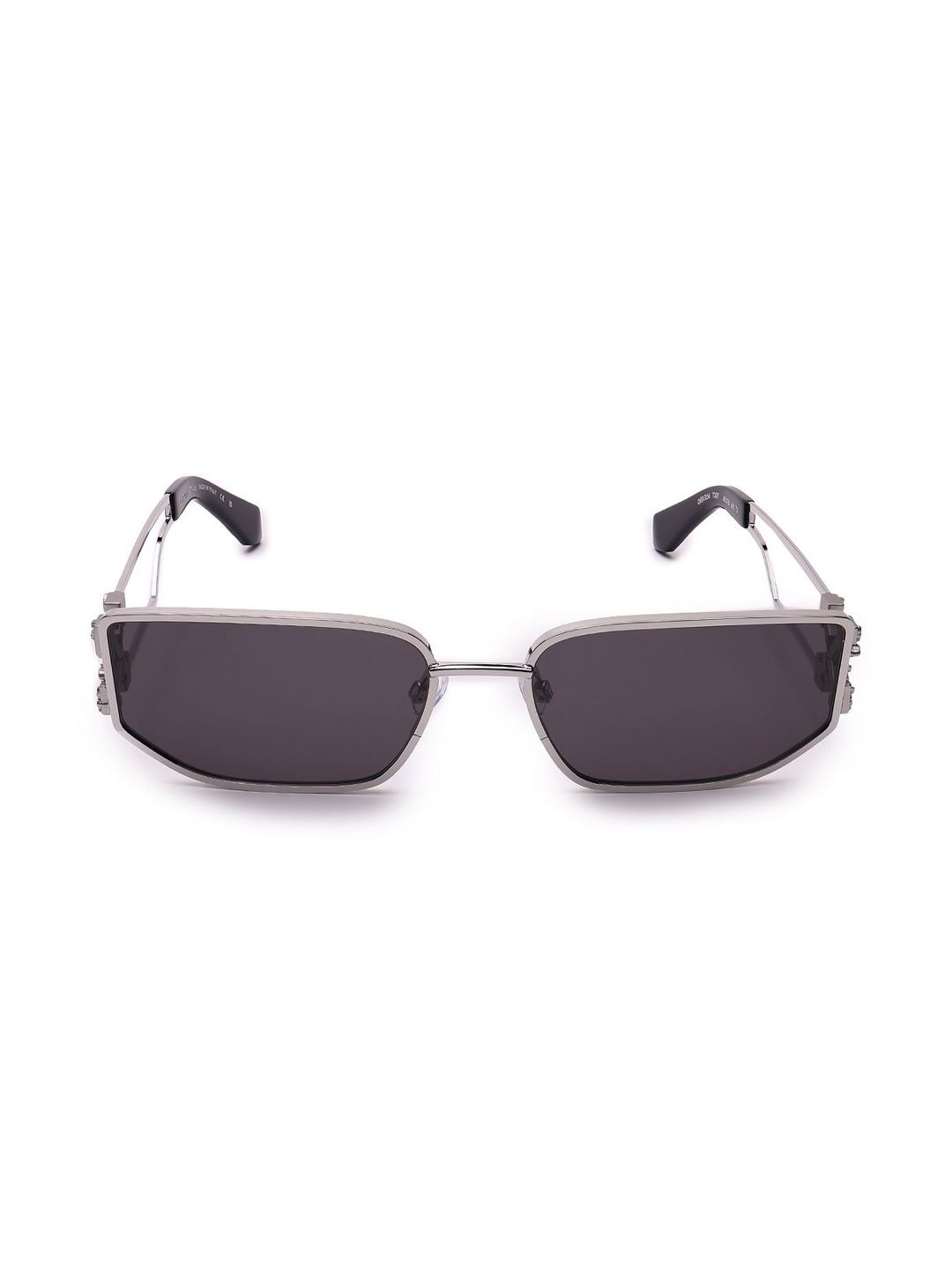 Off-White Unisex Grey Lens & Silver-Toned Cateye Sunglasses-image-47