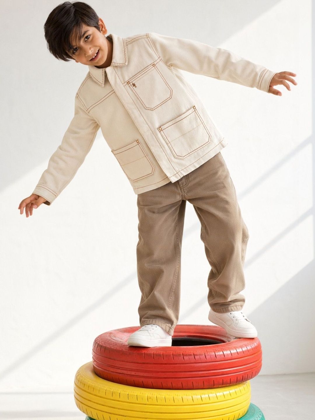 TALES & STORIES Boys Denim Jacket