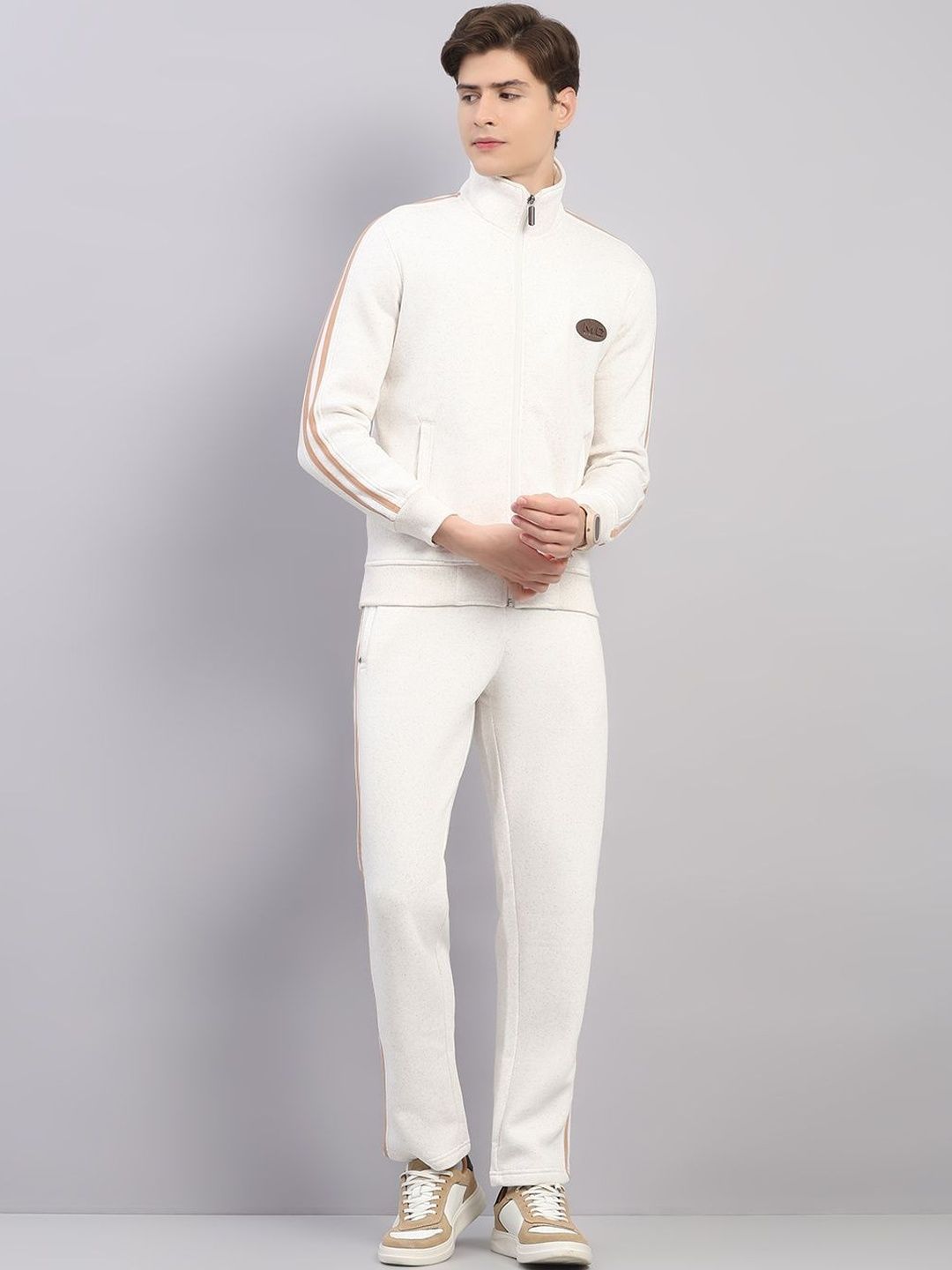 Monte Carlo Men Stand Collar Mid-Rise Tracksuits-picture-14