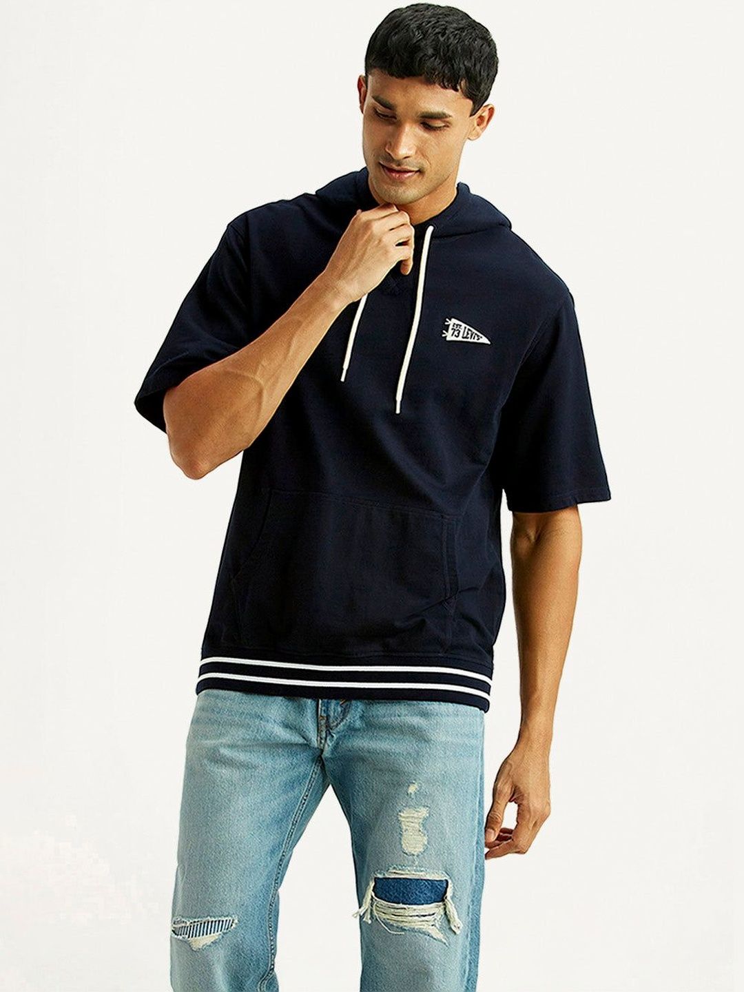 Levis Men Printed Hooded Sweatshirt-picture-25