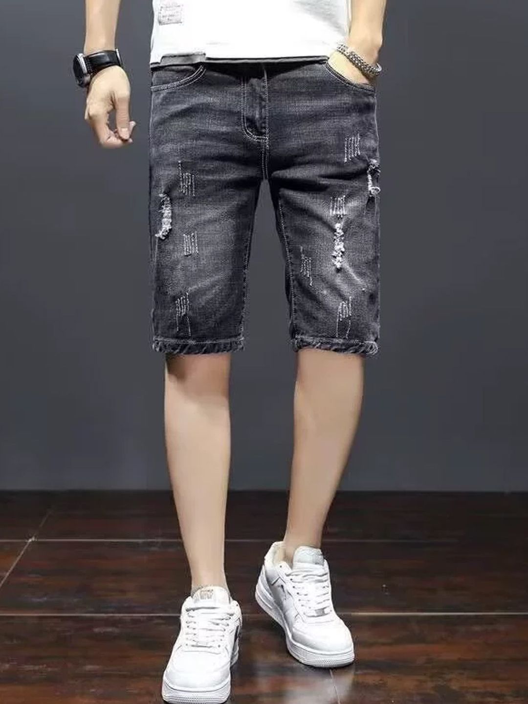 StyleCast Men Denim Shorts-picture-32