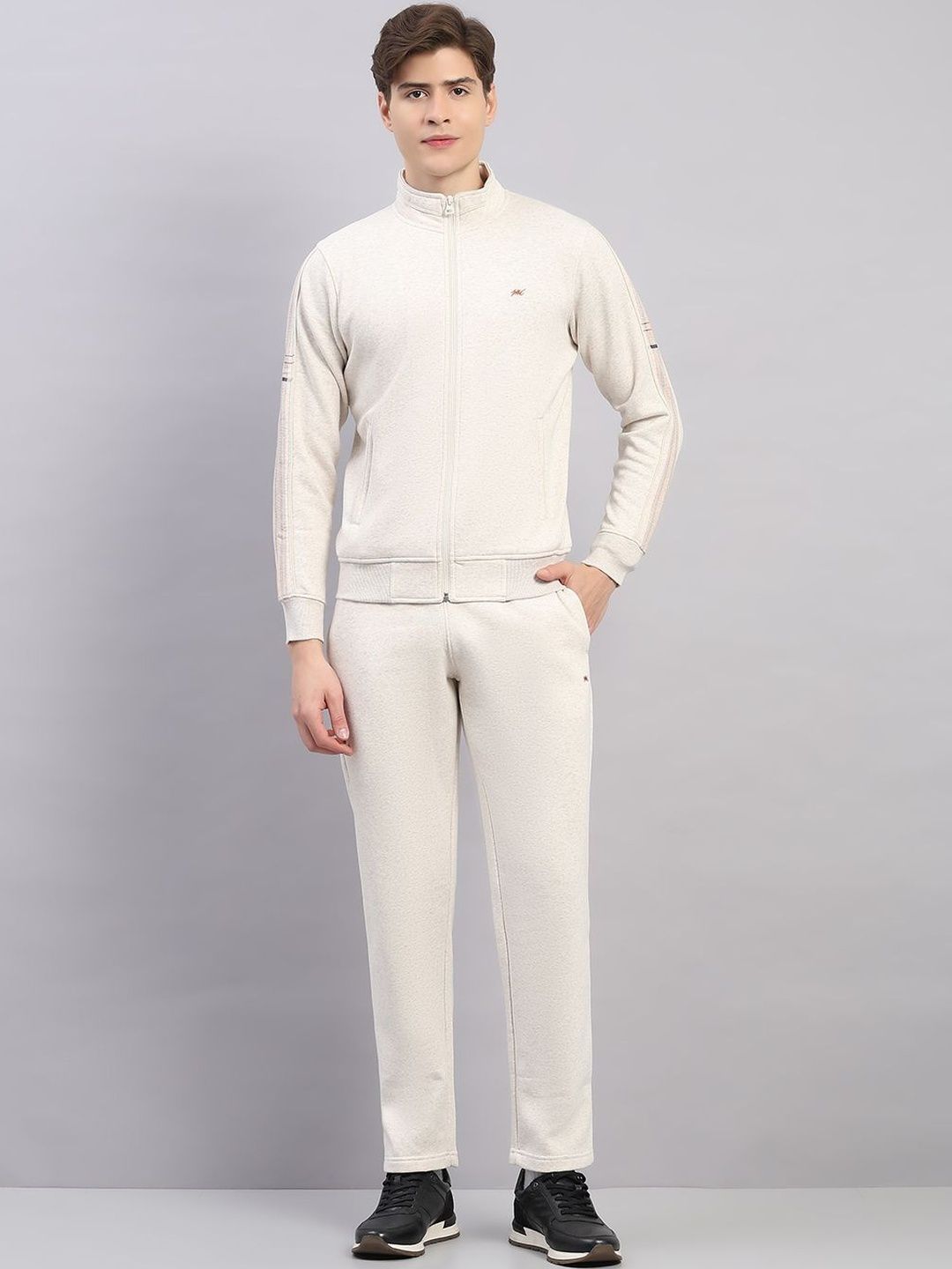 Monte Carlo Men Stand Collar Mid-Rise Tracksuits-image-27