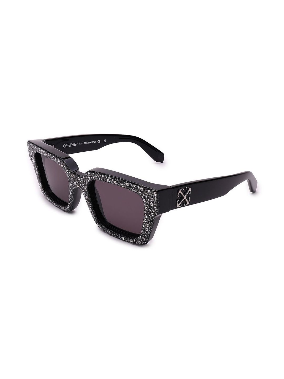 Off-White Men Grey Lens & Black Square Sunglasses-image-42